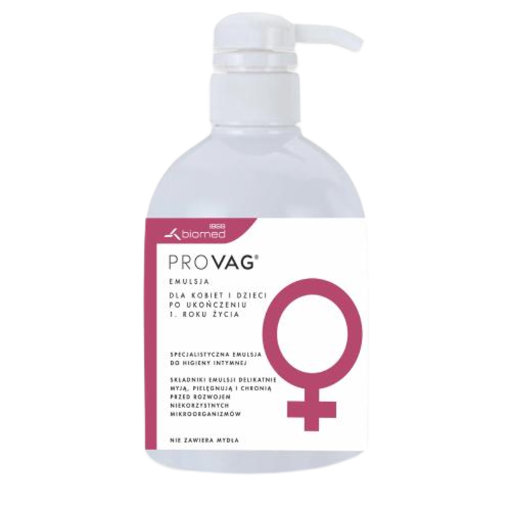 Emulsie pentru igiena intima, Provag Emulsja, 500 ml