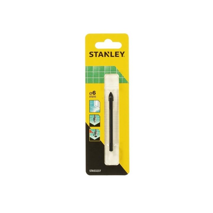 Stanley fúrószár 6 mm üveghez csempéhez