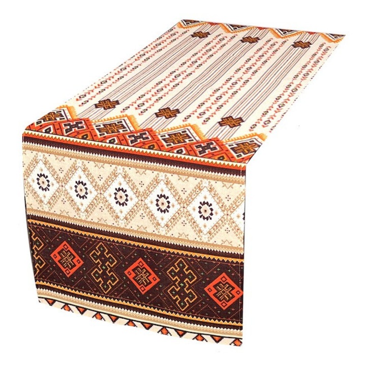 Traversa traditional maro 40 x 160 cm