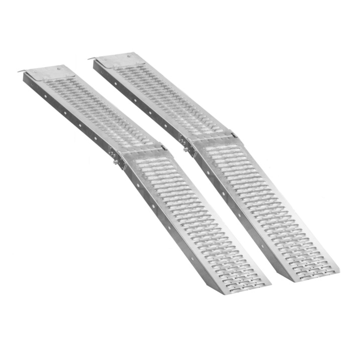 Set 2 x Rampa de incarcare auto, 400 kg, Pliabil