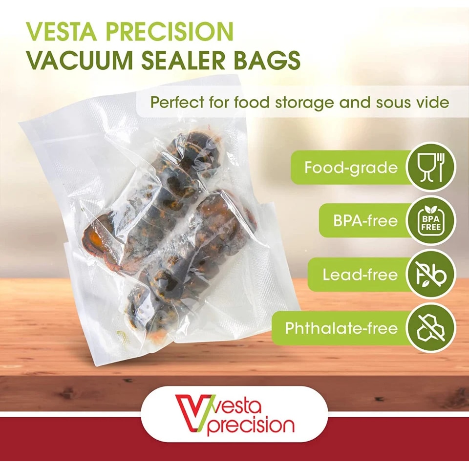 Комплект от 25 вакумирани торбички за храна Vesta Precision ...