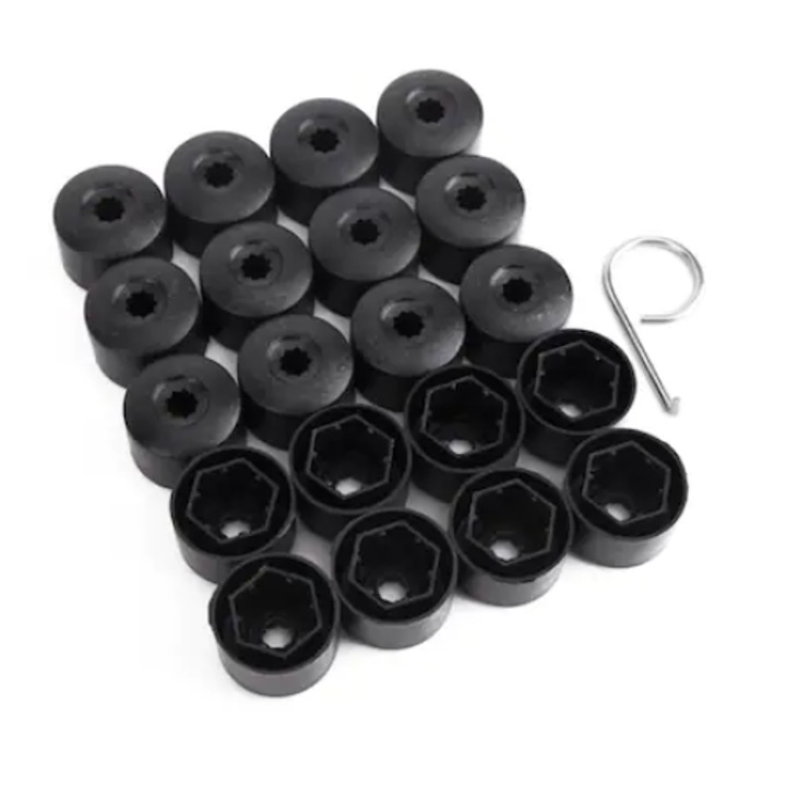 20 db csavarsapka készlet 17+ kulcson a kupak eltávolításához, VW/Audi/Skoda/Bora