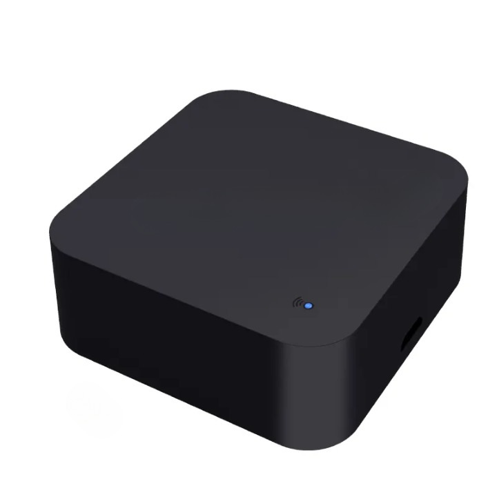 Дистанционно управление, Интелигентно, IR/RF, Инфрачервено, Приложение Tuya Smart/Smart Life, За телевизор, Черен