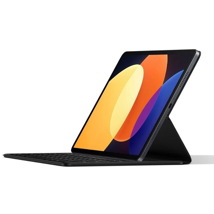Калъф с клавиатура Xiaomi за Xiaomi Mi Pad 5 Pro 12.4 инча, Магнитен, Черен