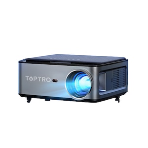 Videoproiector TOPTRO X1 8500 lumeni, Full HD 5G, WiFi Bluetooth, Home Cinema LED 4K nativ 1080P compatibil cu Fire TV Stick, smartphone iOS/Android, MAC/PC/laptop, PPT, PS5