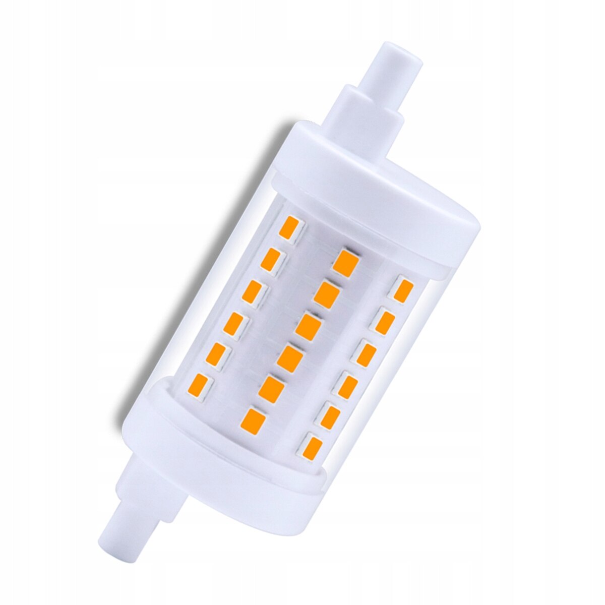 LED крушка, Kobi, R7S, 8W, 900lm, Неутрална, J78mm, 230V, 4000K, Бяла ...