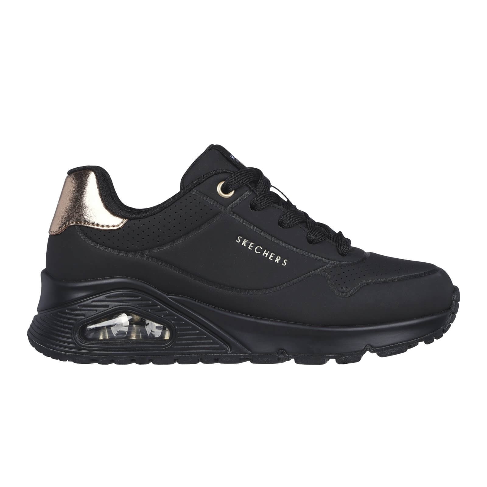 Pantofi sport Skechers Uno Gen1 - Shimmer Away, 310545L-BBK Negru