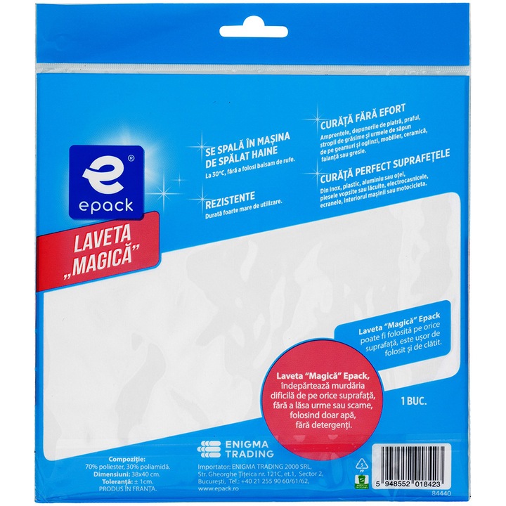 Epack univerzális Magic Cloth, , 38 x 40 cm, 1 db