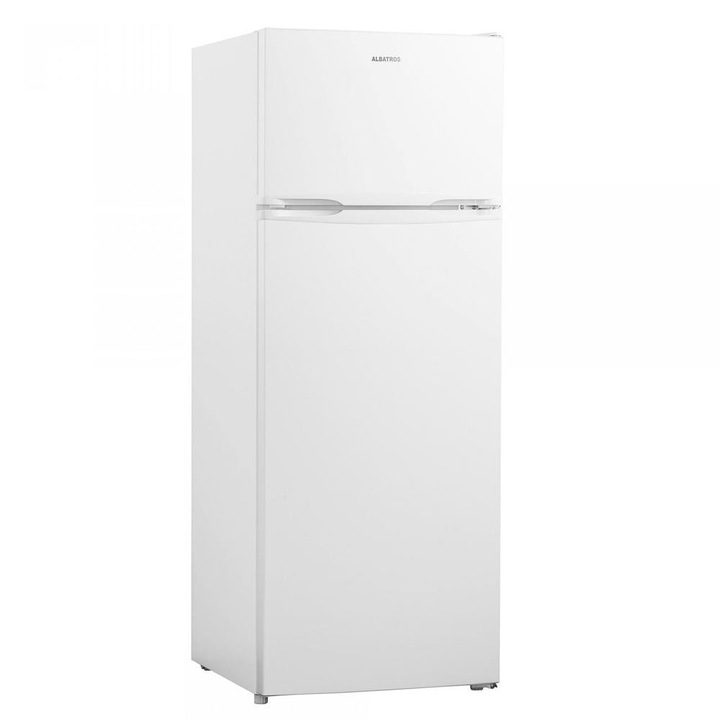 Frigider Albatros FA283E, 215L, Clasa E, H 143 cm, Alb