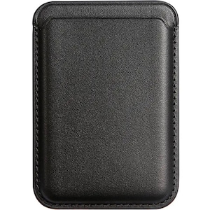 Husa tip portofel pentru carduri ZAFIT® cu Magsafe, compatibil cu Apple iPhone 15/14/13/12/11/Pro/Pro Max/Mini, Negru