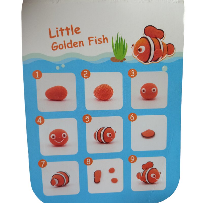 Plastilina MikaTale, MyClay MK618fish, 30g - eMAG.ro