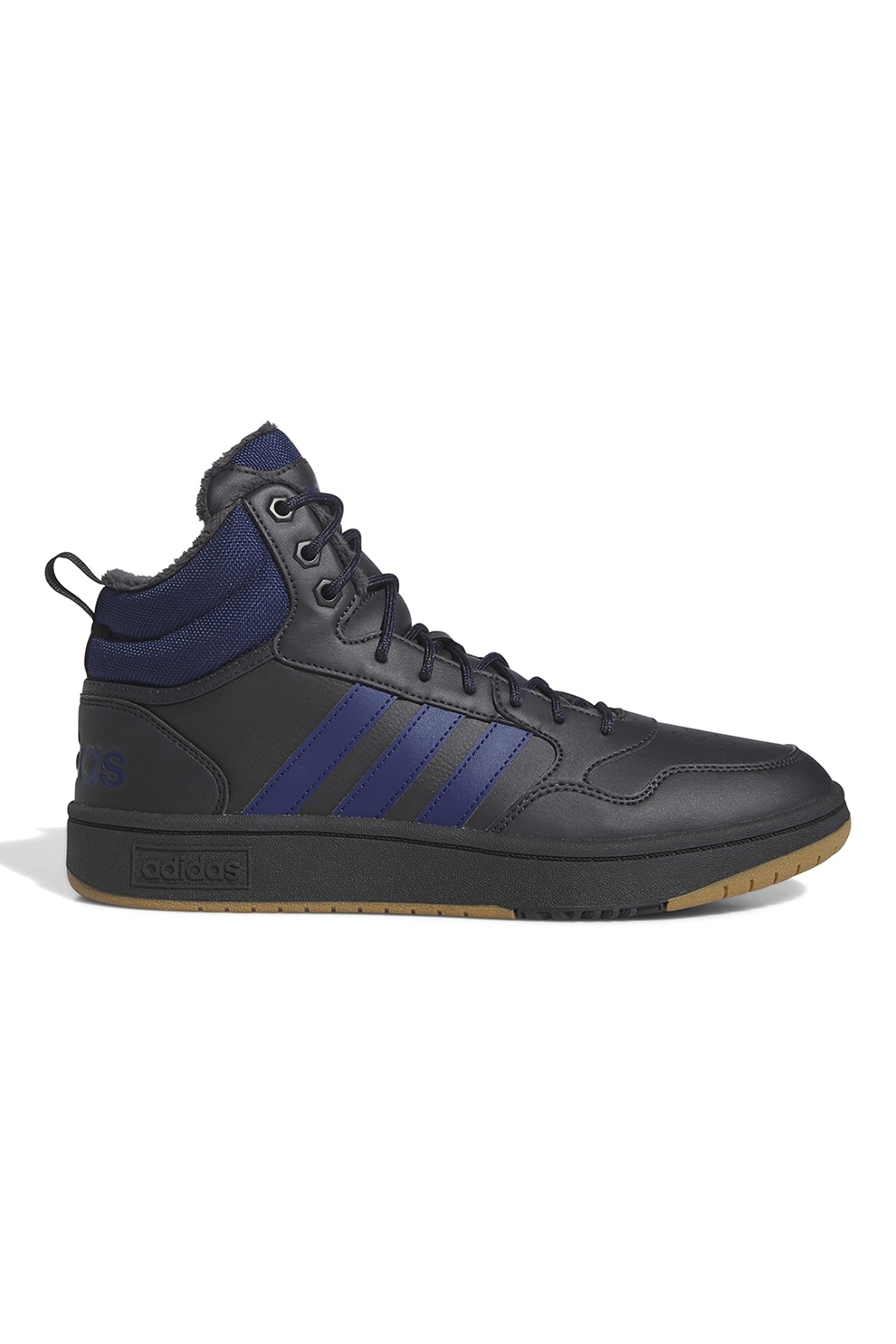 adidas Originals, Pantofi sport mid-high de plasa ZX Flux, Negru