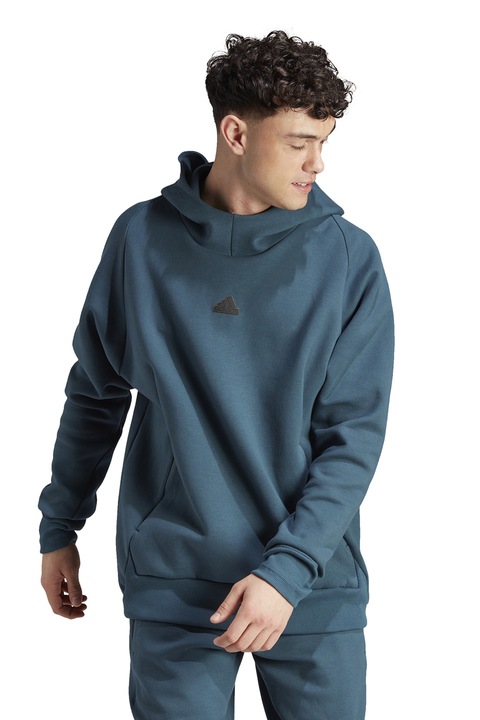 adidas Sportswear, Hanorac lejer cu maneci raglan Premium, Verde persan