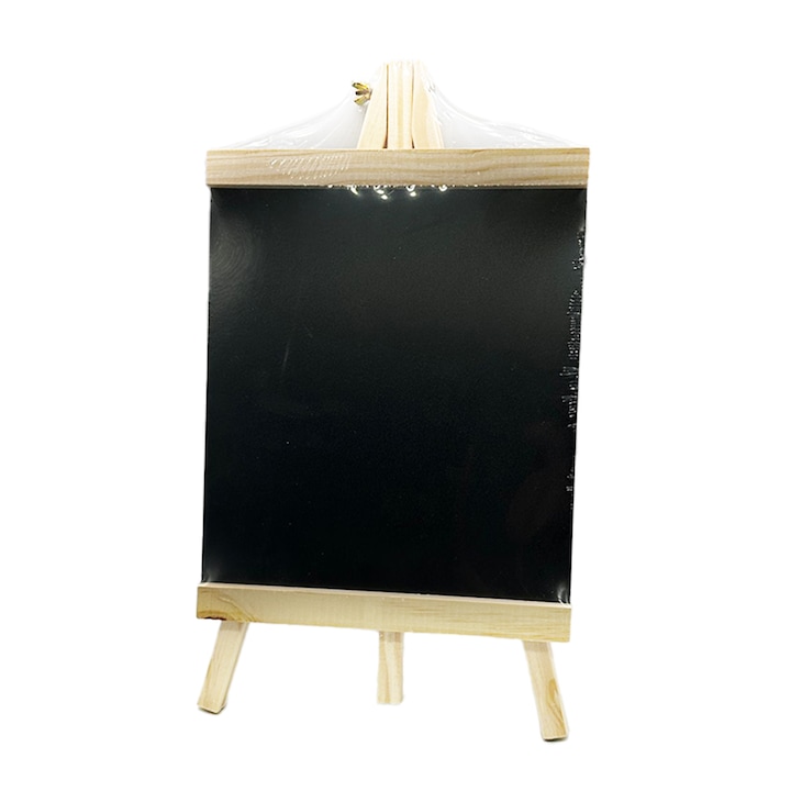 Tablita neagra cu suport, pentru scris si desenat, 20 x 36 cm, Vision XXI