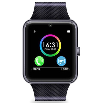 Ceas Smartwatch cu cartela sim MediaTek Dial Black Ceas Smartwatch cu cartela sim MediaTek Dial Black
