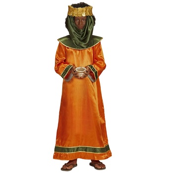 Costum mag regele Melchior Nativity 110 cm (3-4 ani) Costum mag regele Melchior Nativity 110 cm (3-4 ani)