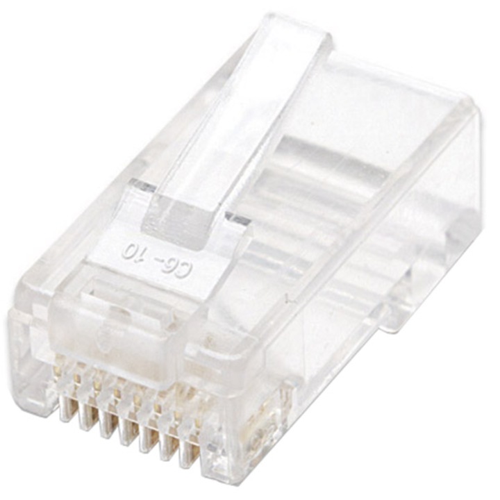 Конектор UTP Intellinet, Cat5e, RJ45, Solid Wire, 100 броя