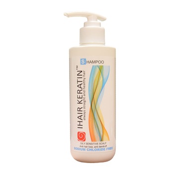 Sampon cu keratina par normal si subtire, scalp sensibil, anti-cadere Ihair Keratin, 250 ml Sampon cu keratina par normal si subtire, scalp sensibil, anti-cadere Ihair Keratin, 250 ml
