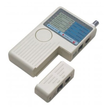 Tester cablu 4 in 1 Intellinet, RJ11/RJ45/USB/BNC Tester cablu 4 in 1 Intellinet, RJ11/RJ45/USB/BNC