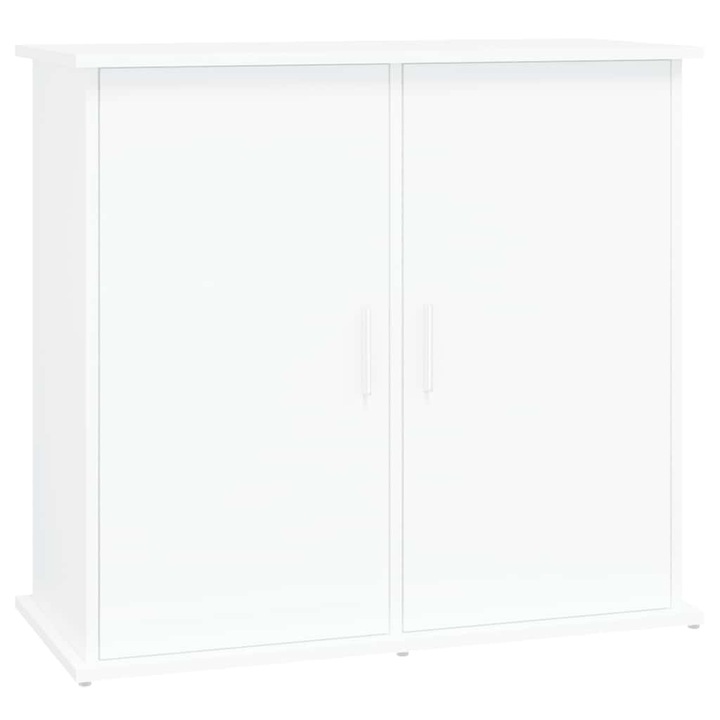 Поставка за аквариум vidaXL, бяла, 81x36x73 см, инженерно дърво, 24 kg
