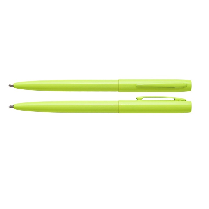Химикалка Fisher Space Pen Cap-O-Matic Fluorescent Yellow Tradesman M4TMY, подаръчна кутия