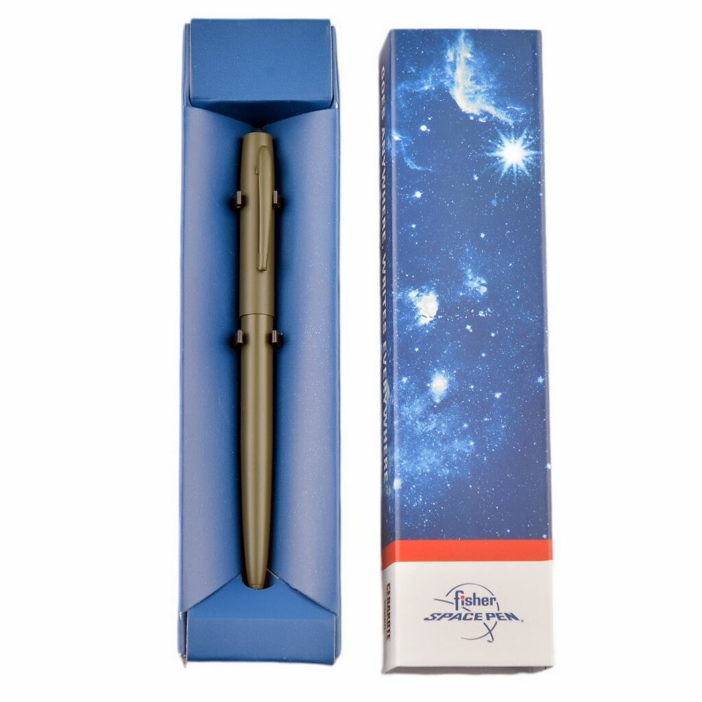 Fisher Space Pen APOLLO Cap-o-matic Zwart-CHROME CAP Balpen -Geschenkdoos FS251 Fisher Space Pen APOLLO Cap-o-matic Zwart-CHROME CAP Balpen -Geschenkdoos FS251