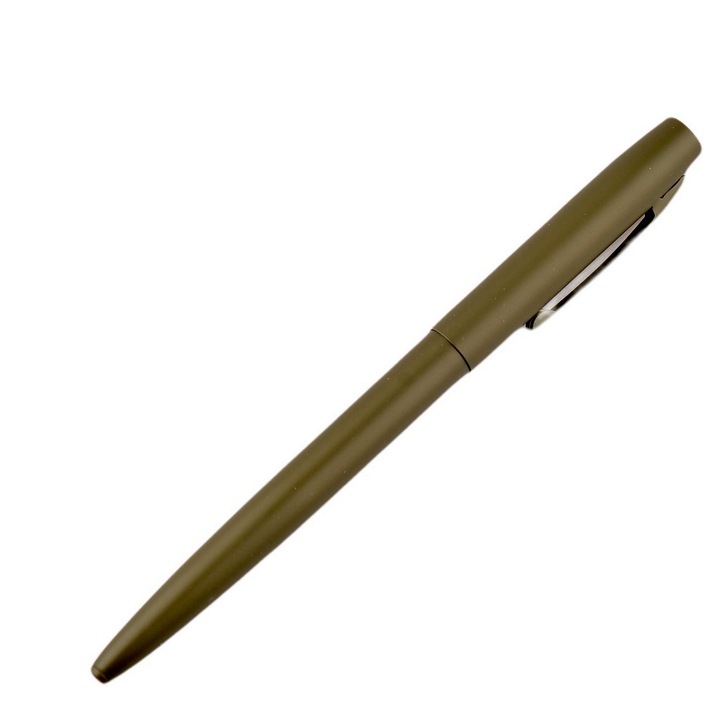 Химикалка Fisher Space Pen Cap-O-Matic Ceracote O.D. Green M4H240, подаръчна кутия