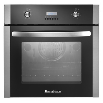 Cuptor incorporabil Hausberg HB 8041, Electric, Control digital, 61 l, Clasa A, Inox Cuptor incorporabil Hausberg HB 8041, Electric, Control digital, 61 l, Clasa A, Inox