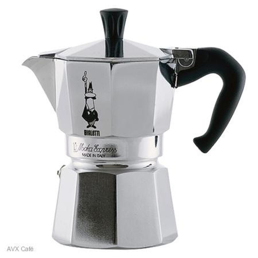 Bialetti Moka Express klasszikus kotyogós kávéfőző (3 Bialetti Moka Express klasszikus kotyogós kávéfőző (3
