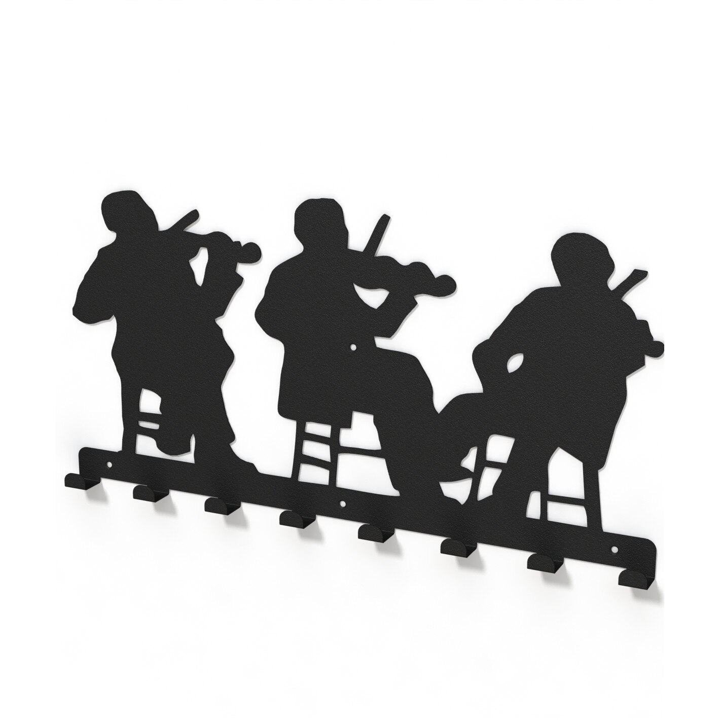 Cuier metalic VIOLONISTI- model 3024 Negru