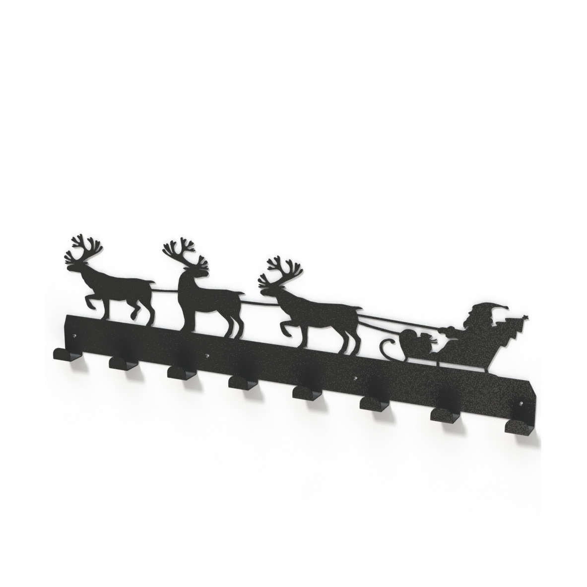 Cuier metalic MosCraciun- model 3023 Negru