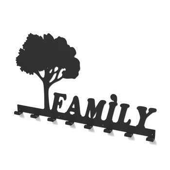 Cuier metalic COPACUL FAMILIEI -model 3017 Negru Cuier metalic COPACUL FAMILIEI -model 3017 Negru