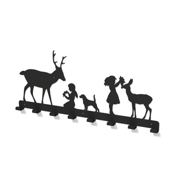 Cuier metalic CERBI -model 2511 Negru Cuier metalic CERBI -model 2511 Negru