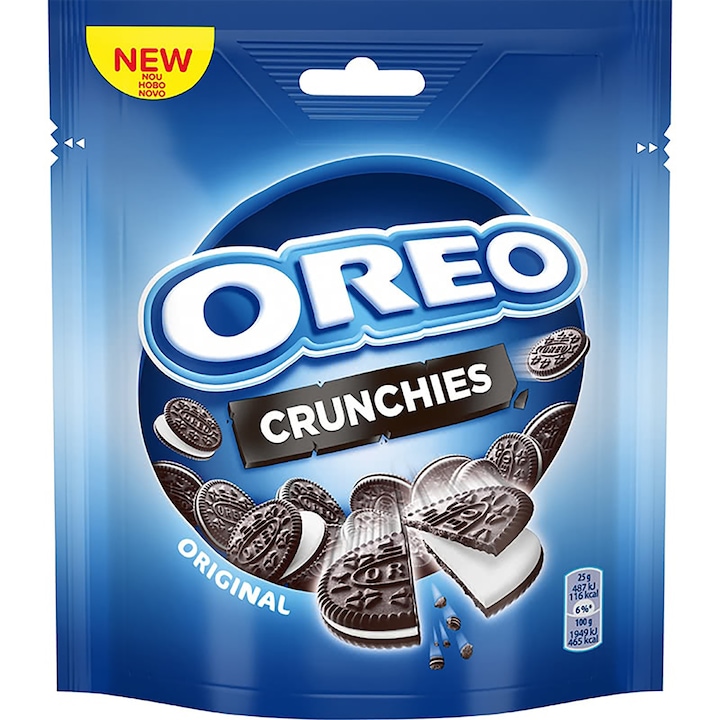 Biscuiti Oreo Crunchies, 110 g