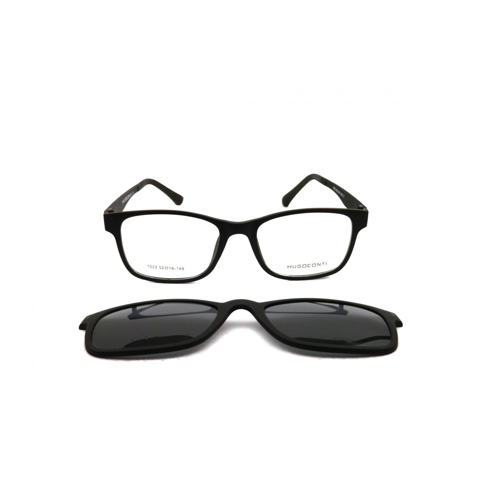 Rama ochelari de vedere cu polarizat, barbati, HUGOCONTI 1022 C1 - eMAG.ro