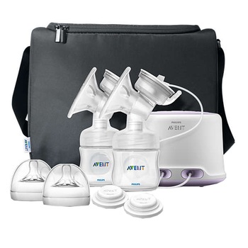 Pompa san electrica Philips-Avent, SCF334/02, dubla comfort Pompa san electrica Philips-Avent, SCF334/02, dubla comfort