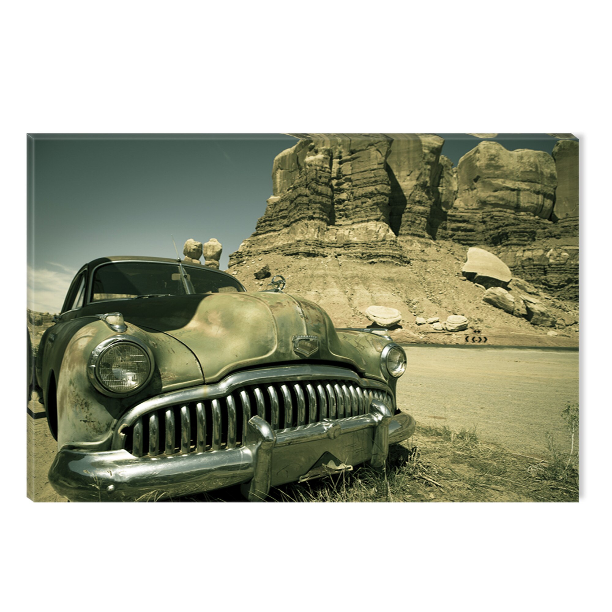 Tablou DualView Startonight Masina din Canion, luminos in intuneric, 60 x 90 cm