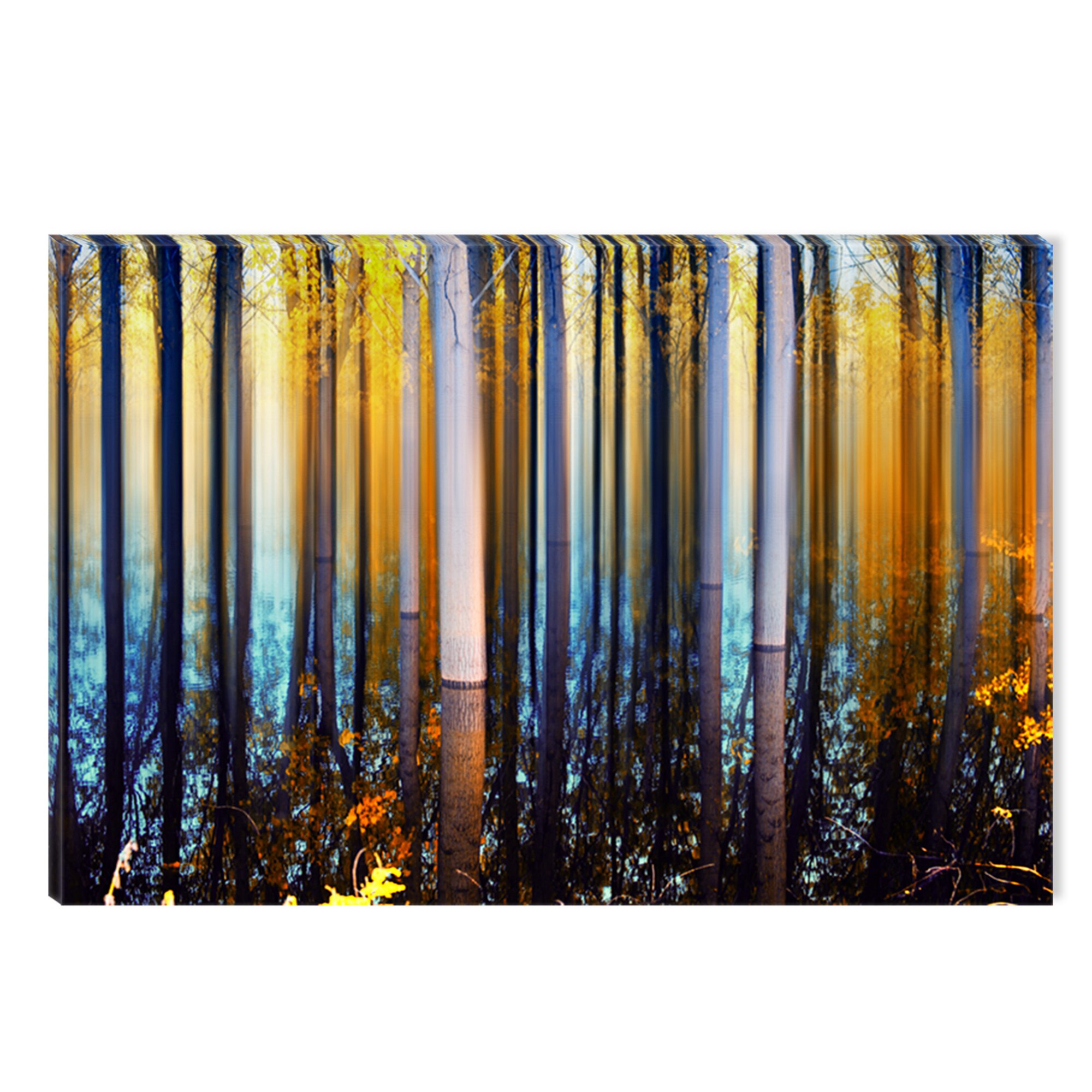 Tablou DualView Startonight Padure ireala, luminos in intuneric, 80 x 120 cm