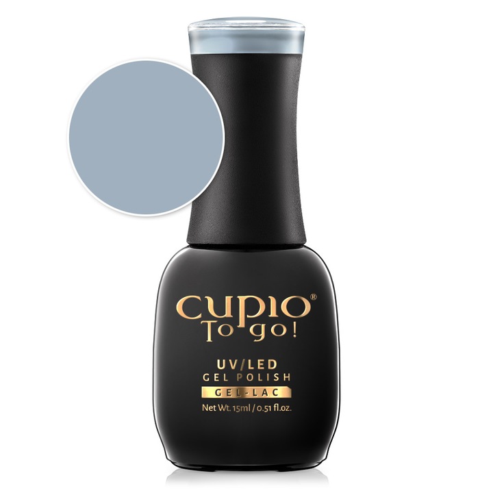 Oja semipermanenta Cupio To Go! Classic Grey 15ml