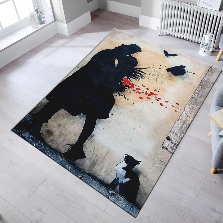 Килим Asi Home Antares, 150 x 240 см, Полиестер, Многоцветен