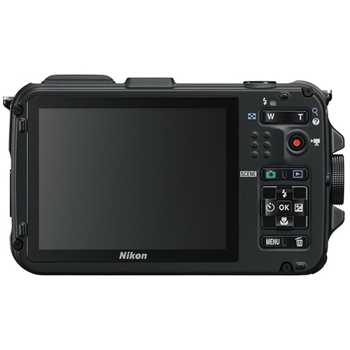 Aparat foto digital Nikon Coolpix AW100, 16MP, Orange - eMAG.ro