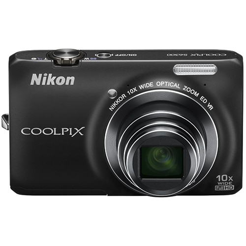Aparat foto digital Nikon COOLPIX S6300, 16MP, Black - eMAG.ro