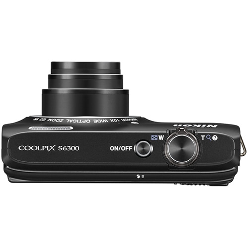 Aparat foto digital Nikon COOLPIX S6300, 16MP, Black - eMAG.ro