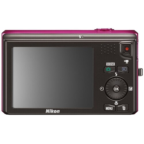 Aparat foto digital Nikon COOLPIX S6300, 16MP, Pink - eMAG.ro