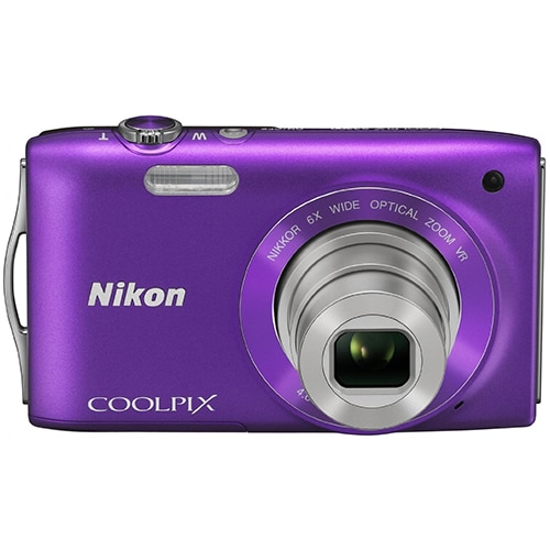 Aparat foto digital Nikon COOLPIX S3300, 16MP, Purple - eMAG.ro