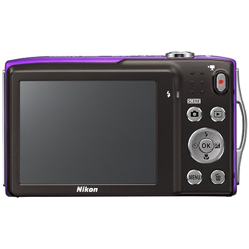 Aparat foto digital Nikon COOLPIX S3300, 16MP, Purple - eMAG.ro