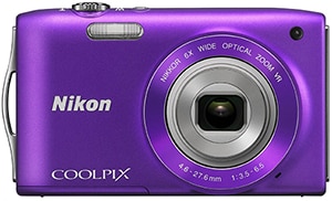 Aparat foto digital Nikon COOLPIX S3300, 16MP, Purple - eMAG.ro