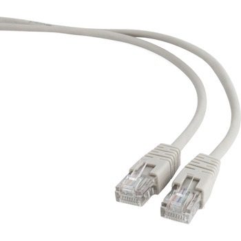 Cablu UTP GEMBIRD Cat5e, cupru-aluminiu, 1.5 m, gri, AWG26, PP12-1.5M Cablu UTP GEMBIRD Cat5e, cupru-aluminiu, 1.5 m, gri, AWG26, PP12-1.5M