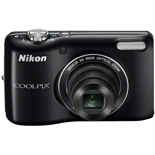 Aparat foto digital Nikon COOLPIX L26, 16.1MP, Black - eMAG.ro