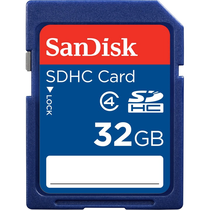 Карта памет SanDisk SDHC 32GB, Class 4